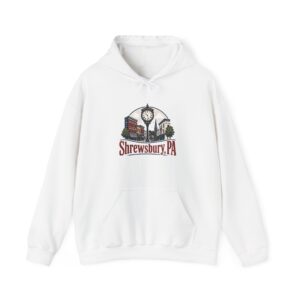 Shrewsbury PA Hoodie – Clock Tower (Founded 1834)