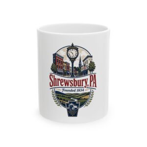 Shrewsbury PA Coffee Mug – Town Seal