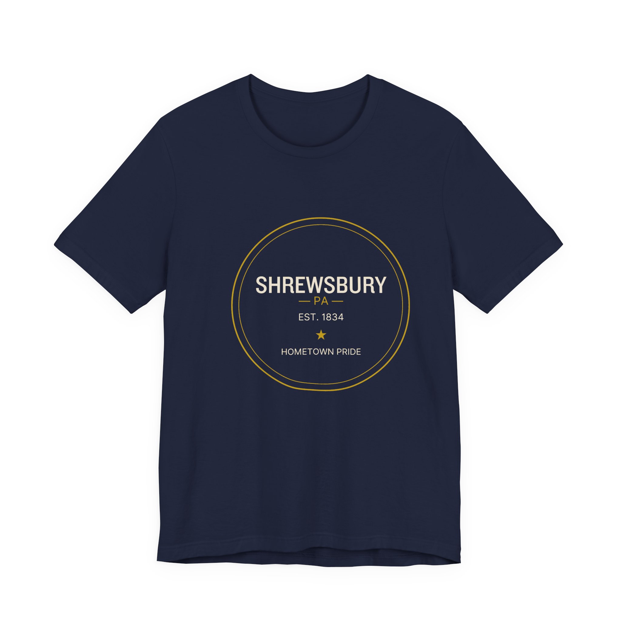 Shrewsbury PA T-Shirt – Navy Seal (Est. 1834) - Image 5