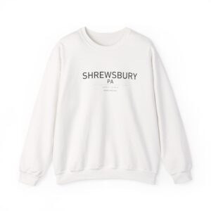 Shrewsbury PA Sweatshirt – Coordinates (Est. 1834)
