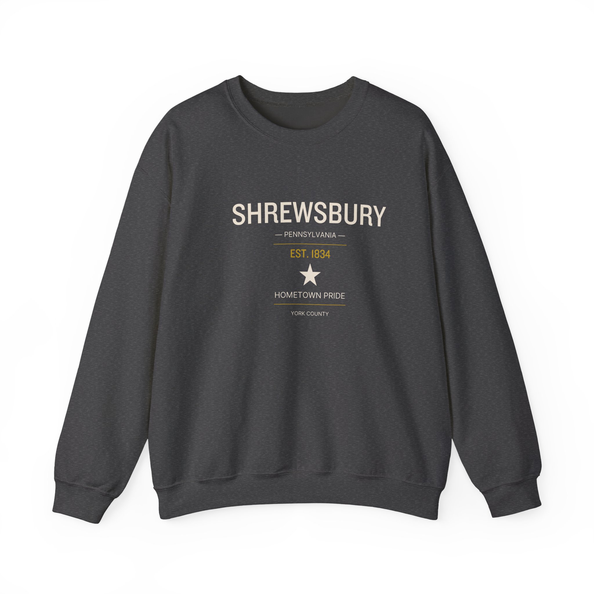 Shrewsbury PA Sweatshirt – Classic Star (Est. 1834) - Image 4