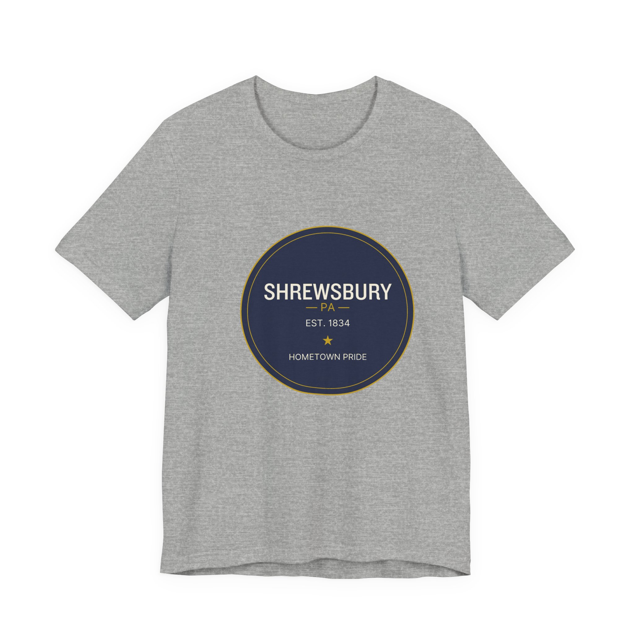Shrewsbury PA T-Shirt – Navy Seal (Est. 1834) - Image 2