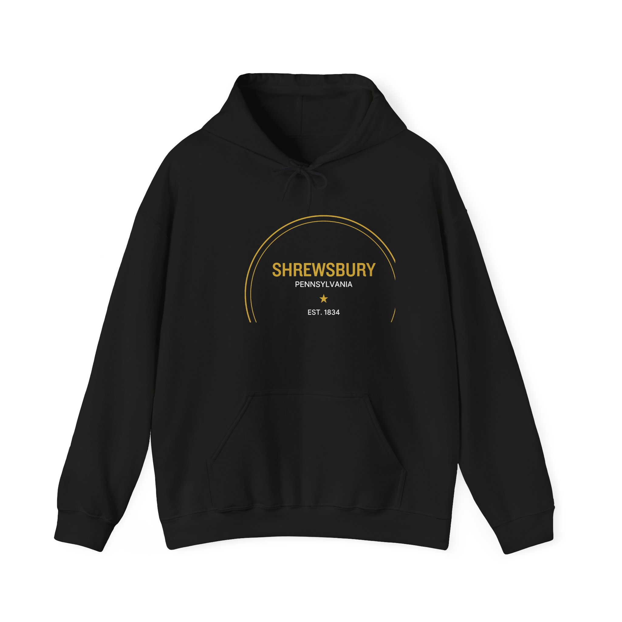 Shrewsbury PA Hoodie – Green Seal (Est. 1834) - Image 3
