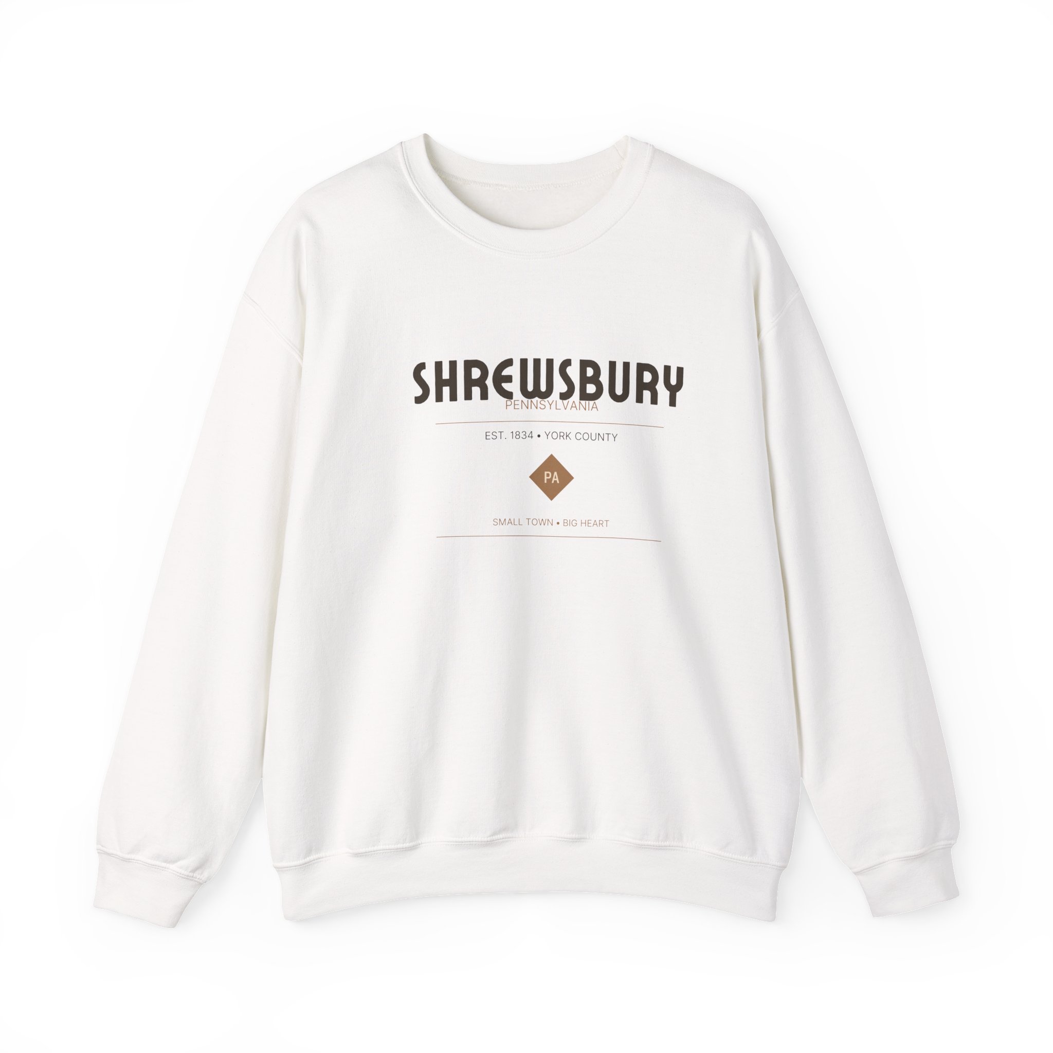 Shrewsbury PA Sweatshirt – Deco Diamond (Est. 1834)
