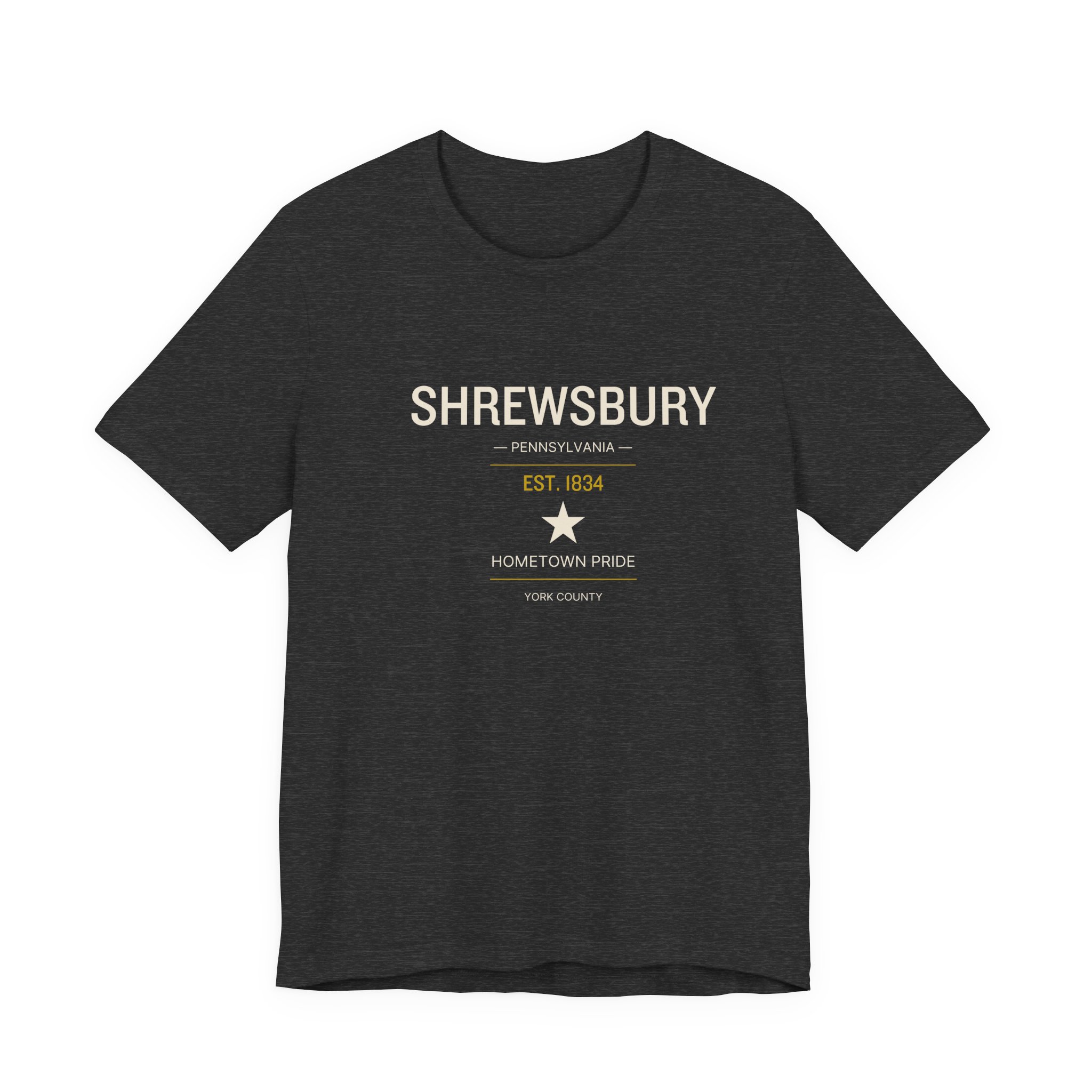 Shrewsbury PA T-Shirt – Classic Star (Est. 1834) - Image 4
