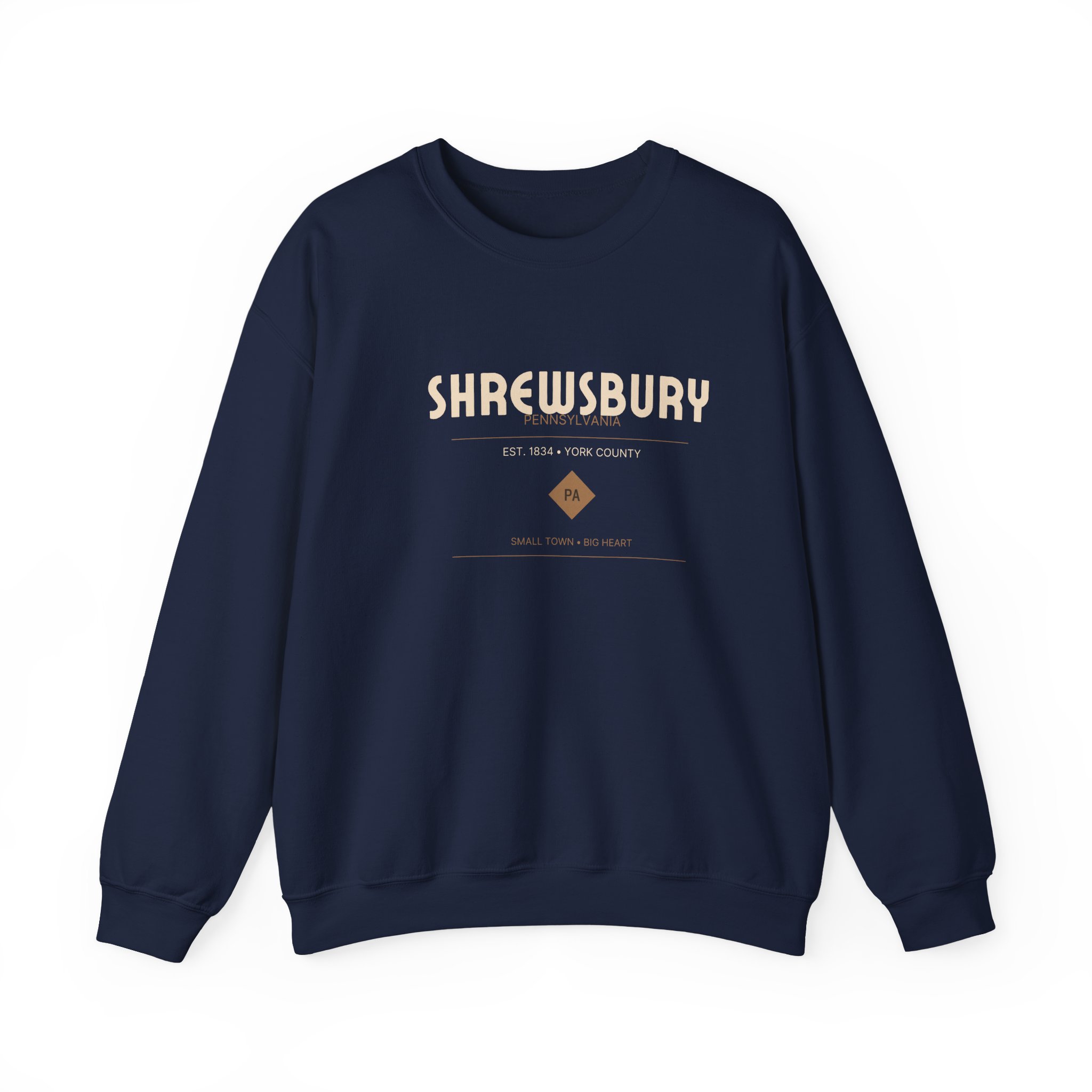 Shrewsbury PA Sweatshirt – Deco Diamond (Est. 1834) - Image 5