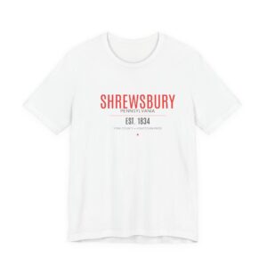 Shrewsbury PA T-Shirt – Bold Red (Est. 1834)