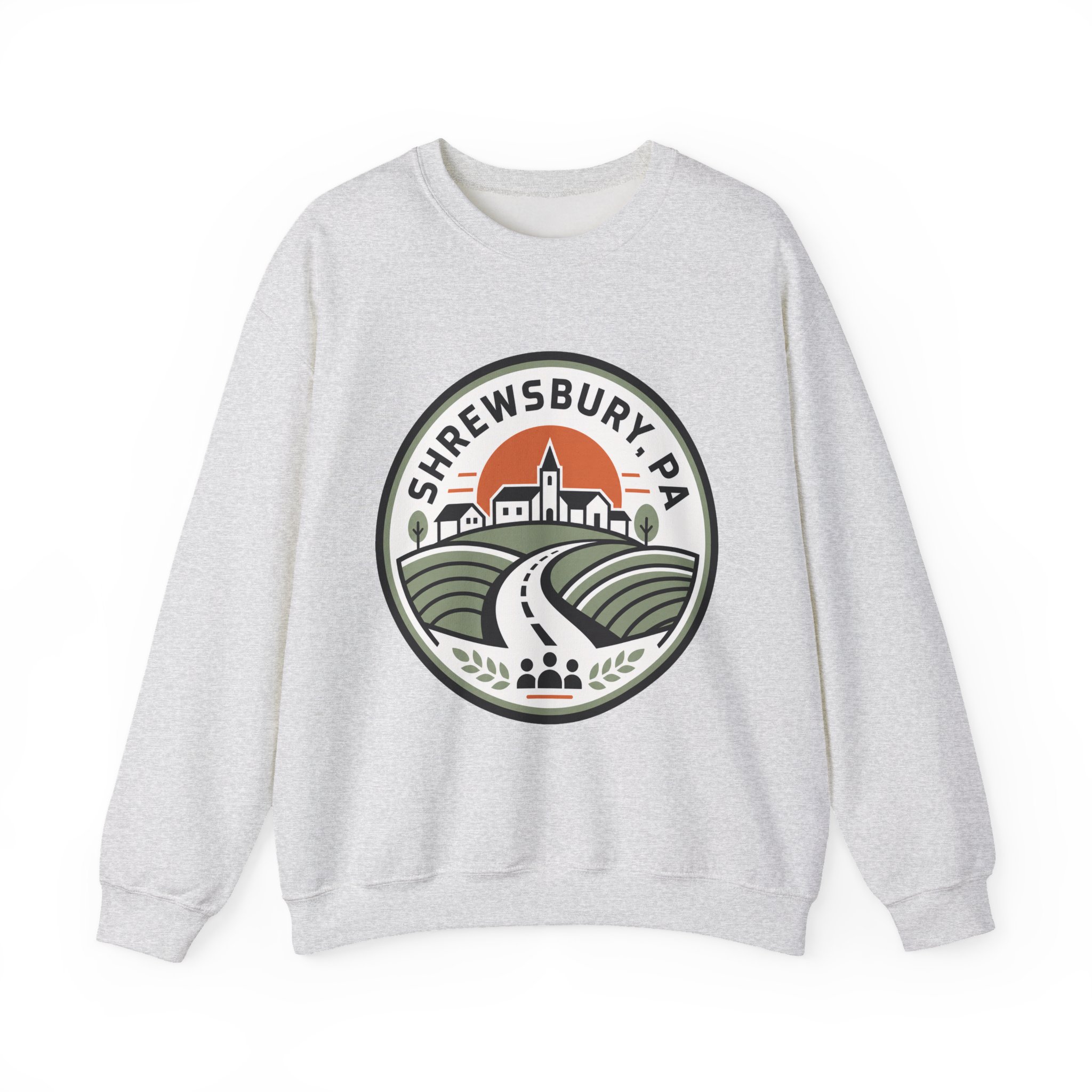 Shrewsbury PA Sweatshirt – Modern Seal - Image 2