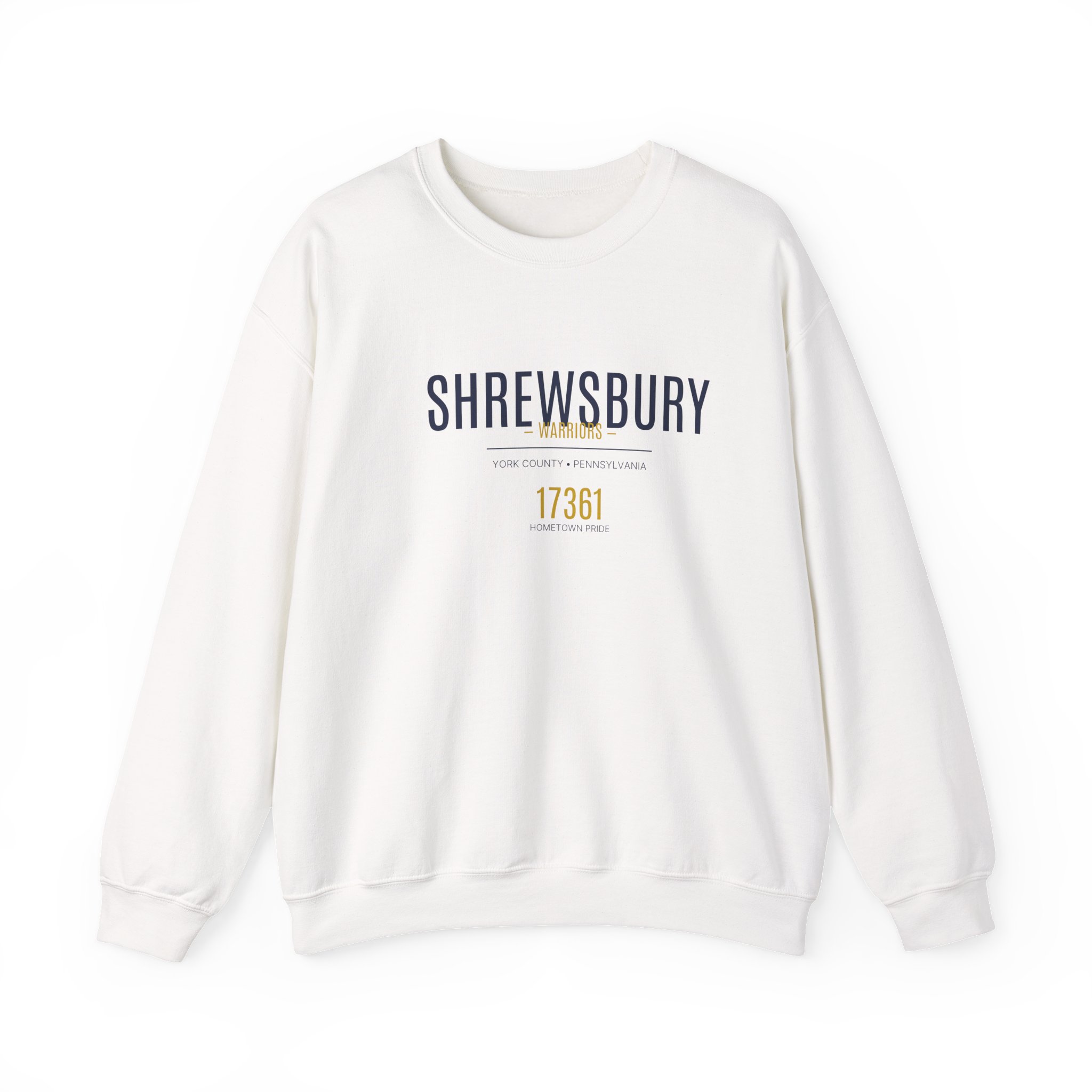 Shrewsbury PA Sweatshirt – Warriors 17361 (Est. 1834)