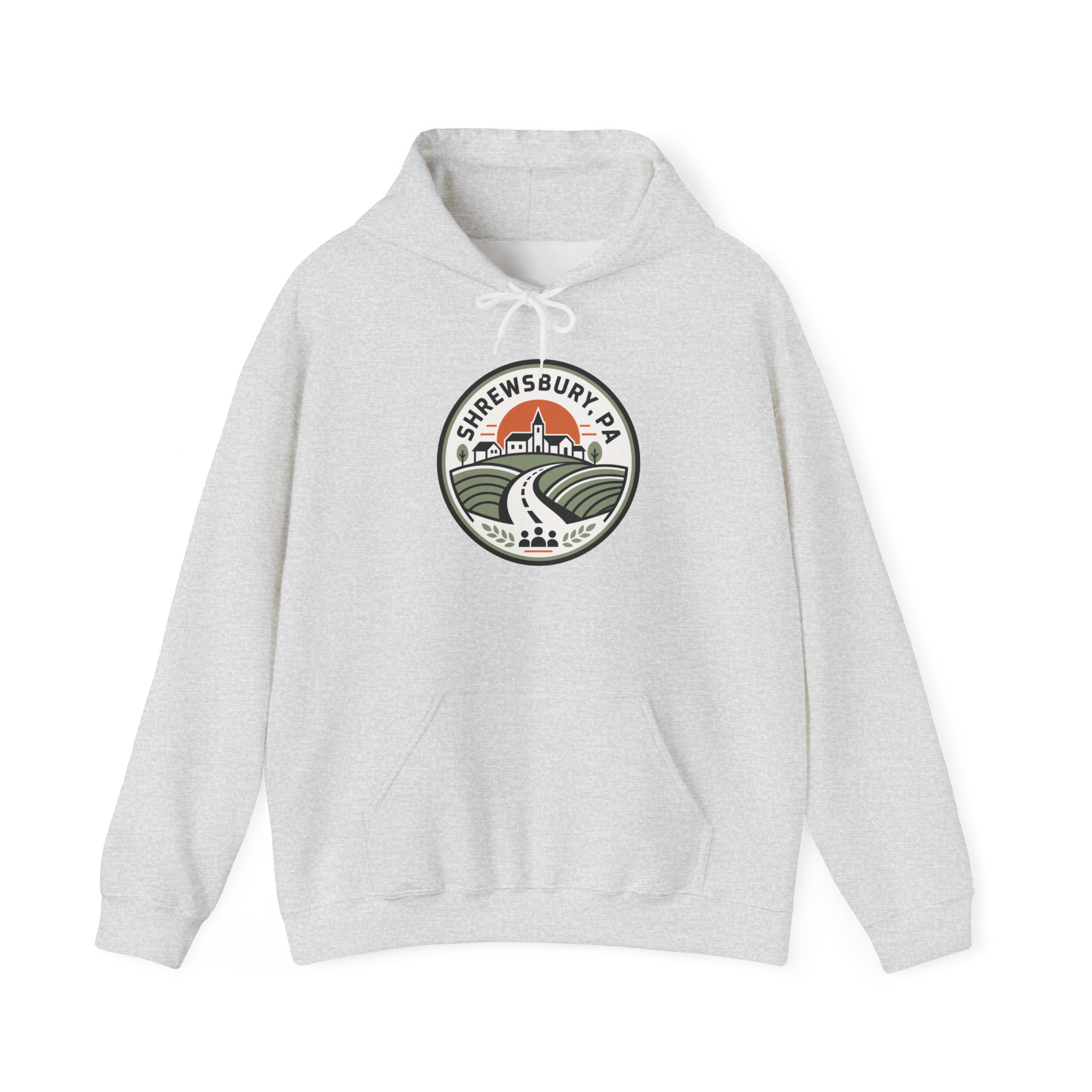 Shrewsbury PA Hoodie – Modern Seal - Image 2