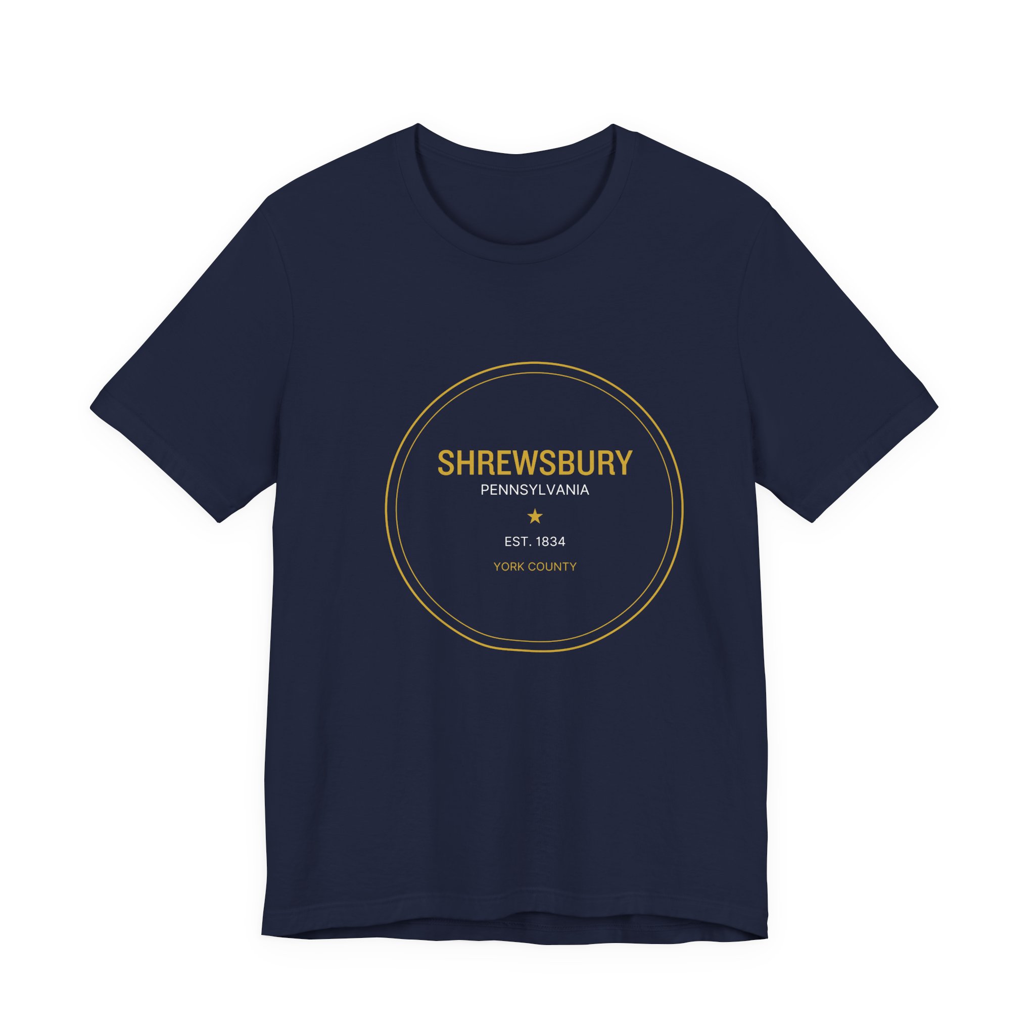 Shrewsbury PA T-Shirt – Green Seal (Est. 1834) - Image 5