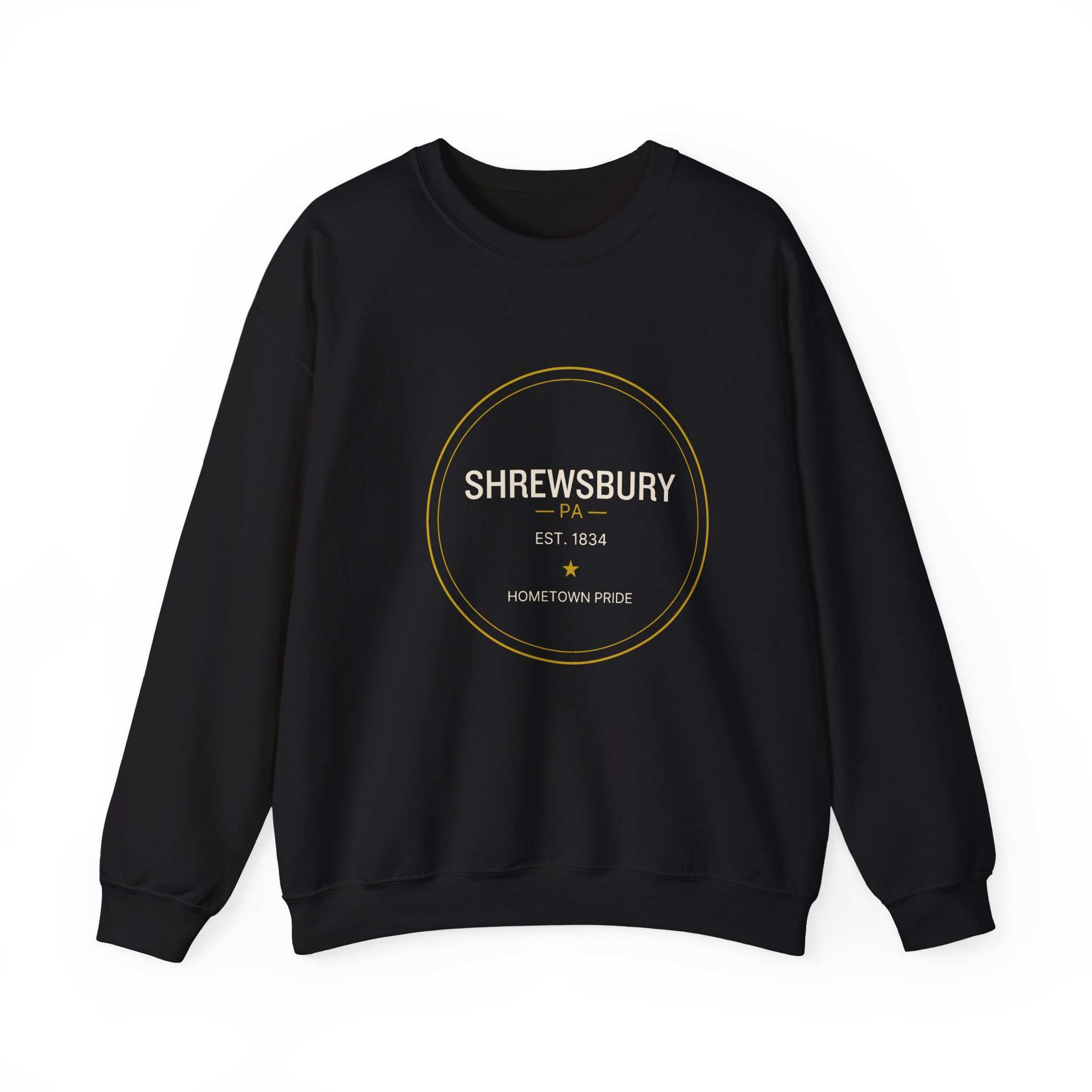 Shrewsbury PA Sweatshirt – Navy Seal (Est. 1834) - Image 3