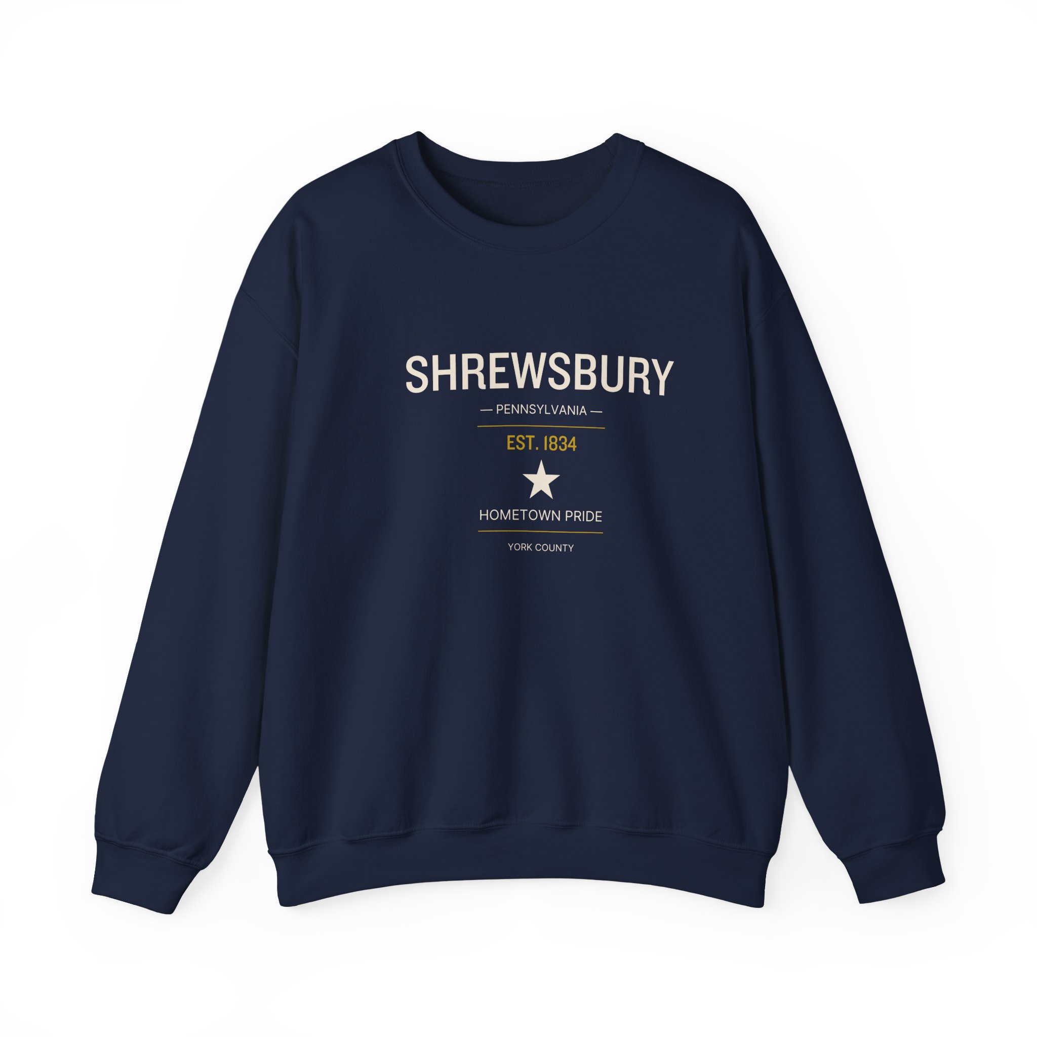 Shrewsbury PA Sweatshirt – Classic Star (Est. 1834) - Image 5
