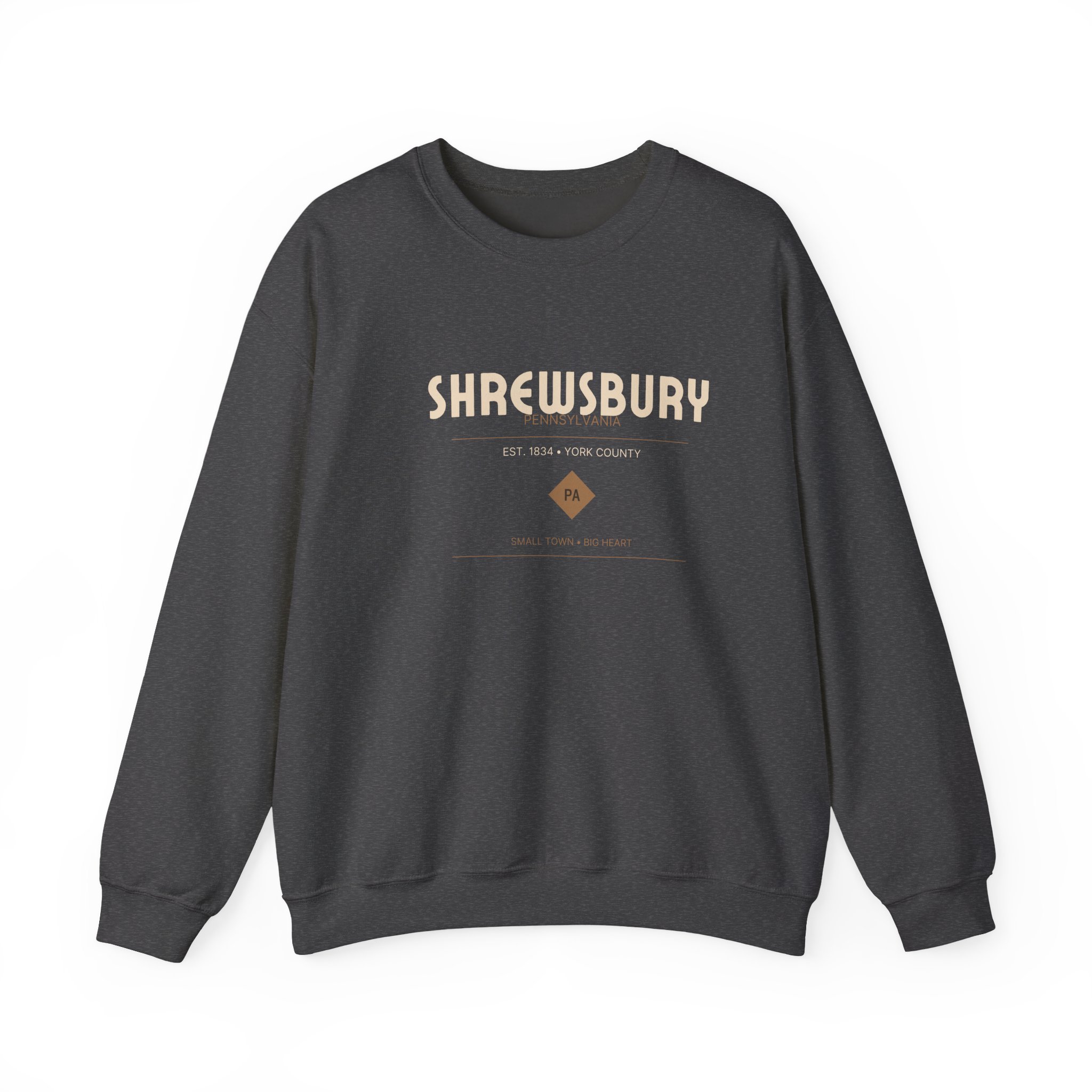 Shrewsbury PA Sweatshirt – Deco Diamond (Est. 1834) - Image 4